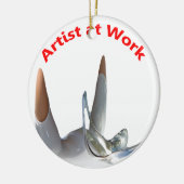 Décoration En Céramique Artiste au travail (Gauche)