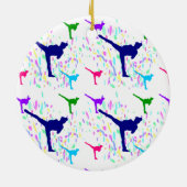 DÉCORATION EN CÉRAMIQUE ARTS MARTIAUX - JUDO (Dos)