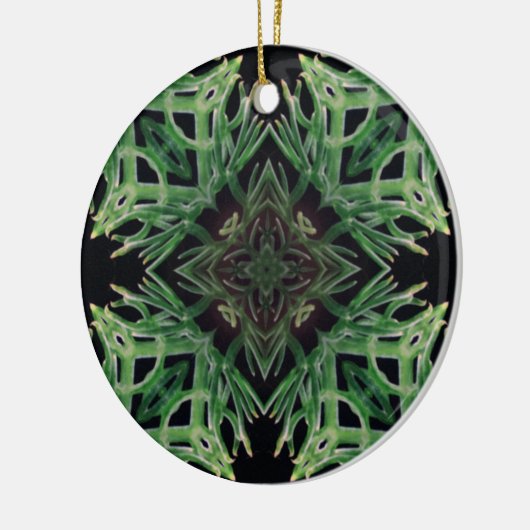 Décoration En Céramique Arts psychédéliques plantes - Motif - Plantes vert (Gauche)