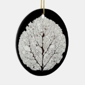 Décoration En Céramique Aspen Feuille Squelette 1 (Droite)