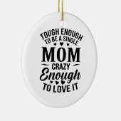 Décoration En Céramique Assez Pour Être Une Mère Seule (Droite)