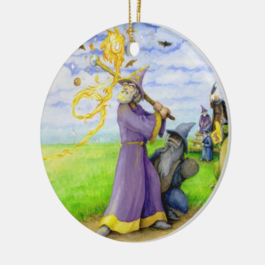 Décoration En Céramique Assistant à Bat (Gauche)