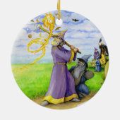 Décoration En Céramique Assistant à Bat (Dos)