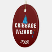 Décoration En Céramique Assistant Cribbage (Gauche)