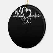 Décoration En Céramique Assistant du médecin PA Heartbeat (Gauche)