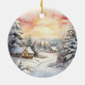 Décoration En Céramique Assistant en pharmacie Premier Noël Personnalisé (Dos)