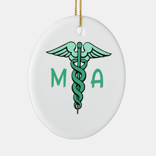 DÉCORATION EN CÉRAMIQUE ASSISTANT MÉDICALE (Droite)