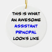 Décoration En Céramique assistant principal, génial (Devant)