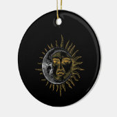 Décoration En Céramique Astronomy Stars Sun Moon Planets (Gauche)