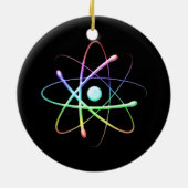 Décoration En Céramique Atome (008) (Dos)