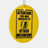 Décoration En Céramique Attaquer Melodeon (Droite)