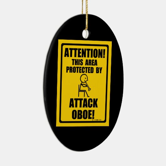 Décoration En Céramique Attaquer Oboe (Droite)