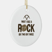 Décoration En Céramique Attends De Voir Un Rock (Droite)