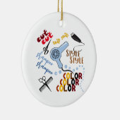 Décoration En Céramique Au Salon De Coiffure (Droite)