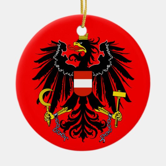 DÉCORATION EN CÉRAMIQUE AUSTRIA* (Devant)