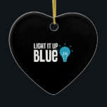 Décoration En Céramique Autism<br><div class="desc">T-shirt de Funny Autism</div>