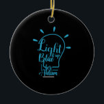 Décoration En Céramique Autism<br><div class="desc">T-shirt de Funny Autism</div>