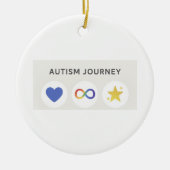 Décoration En Céramique autisme (Devant)