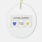 Décoration En Céramique autisme (Gauche)