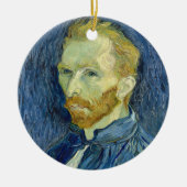 Décoration En Céramique Autoportrait | Vincent van Gogh (Devant)