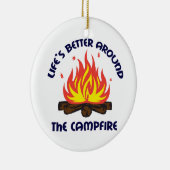 Décoration En Céramique Autour du feu de camp (Droite)