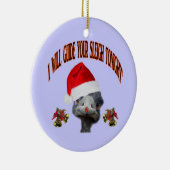 Décoration En Céramique Autruche de Noël (Droite)