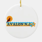 Décoration En Céramique Avalon. (Dos)
