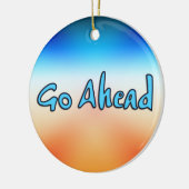 Décoration En Céramique Avancer (Gauche)