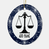 Décoration En Céramique Avocat du juge (Gauche)