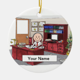 Décoration En Céramique Avocat - mâle