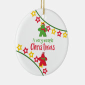 Décoration En Céramique Avoir un joueur de Noël très méprisé (Droite)