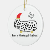 Décoration En Céramique Ayez Noël de Wheekingful (Gauche)