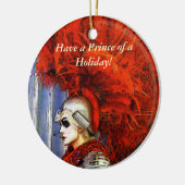 Décoration En Céramique Ayez un Prince de Vacances ! (Gauche)