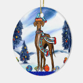 DÉCORATION EN CÉRAMIQUE AZAWAKH (Gauche)