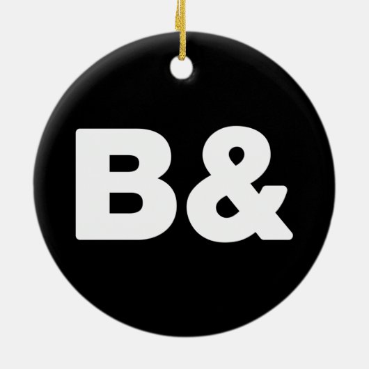 DÉCORATION EN CÉRAMIQUE B& (Dos)