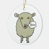 Décoration En Céramique Baa Sheep (Gauche)