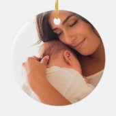 Décoration En Céramique Baby Boy Under the Sea Birth Stats Keepsaké (Dos)