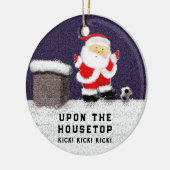 Décoration En Céramique Baby Soccer Noël (Gauche)