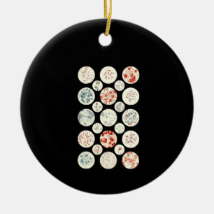 Décoration En Céramique bactérie drôle microbiologie bactérie minuscule