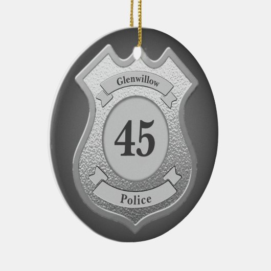 Décoration En Céramique Badges personnalisés (Droite)