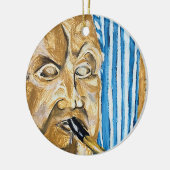 Décoration En Céramique Bagpiper (Gauche)