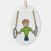 Décoration En Céramique Bagues gymnastiques (Droite)