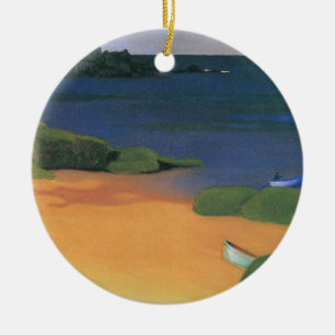 Décoration En Céramique Baie de Tregastel par Félix Vallotton, Beaux-arts