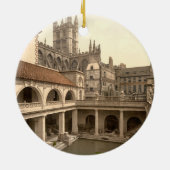 Décoration En Céramique Bains et abbaye romains, IV, Bath, Angleterre (Dos)