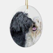 Décoration En Céramique Baisers de griffonnage (Droite)