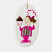 Décoration En Céramique Baker de petit gâteau (Droite)