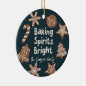 Décoration En Céramique Baking Spirits Bright Holiday Cookies (Droite)