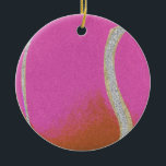 Décoration En Céramique Bal De Tennis Rose Moderne Avec Ligne De Parties s<br><div class="desc">Conception classique de balle de tennis personnalisée en parties scintillant argent fausse feuille texture. Un cadeau simple et minimaliste pour votre entraîneur de tennis ou votre équipe de tennis, ou tout simplement des balles de tennis avec votre design initial, or & élégant motif de tennis. Cadeau personnalisé pour un joueur...</div>