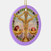 Décoration En Céramique Balance de zodiaque - customisez-le ! (Droite)