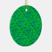 Décoration En Céramique Balances bleues vertes (Droite)